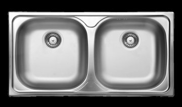 Deante Dvojna jeklena kuhinjska korito - kakovostno in trajnost