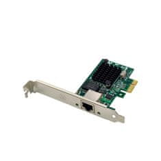 No Name LevelOne Gigabit PCIe mrežna kartica z nizkim profilom in priloženim nosilcem, Broadcom Chipset, 1000 Mbit/s, podpora za Windows in Linux, en RJ-45 vrata