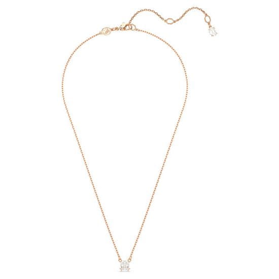 Swarovski Osupljiva ogrlica Stilla 5701904 iz prozornega kristala iz brona