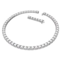 Swarovski Luksuzna teniška ogrlica s kristali Matrix Tennis 5599153