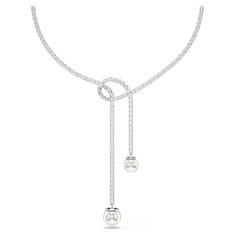 Swarovski Unikatna ogrlica s cirkoni in biseri Swarovski Matrix 5692416