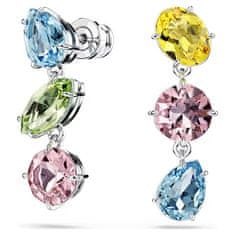 Swarovski Viseči uhani z barvnimi kristali Gema 5692406