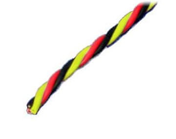 shumee Trižilni servo kabel 3 x 0,33 mm/1 meter zvit (HITEC)