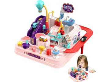 shumee Interaktivni poligon z ovirami + vozila, avtomobilski reli, parkiranje