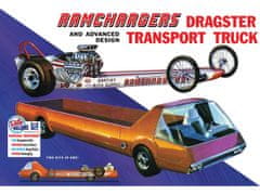 shumee Plastični model - avto 1:25 Ramchargers Dragster & Transporter Truck