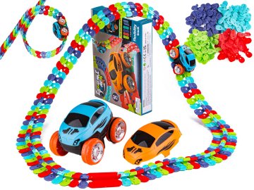 shumee Prilagodljiva avtomobilska steza, dirkalna steza 92 elementov