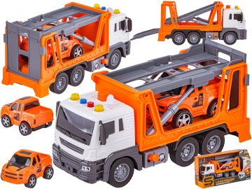 shumee Večnamensko tovorno vozilo, vlečno vozilo, transporter + avto za pomoč na cesti 1:16 Avto