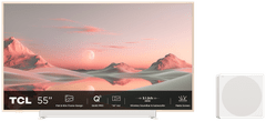 TCL 55A300 Pro 4K UHD QLED televizor, NXVISION, Google TV + brezžični 3.1.2-kanalni zvočnik