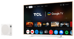 TCL 55A300 Pro 4K UHD QLED televizor, NXVISION, Google TV + brezžični 3.1.2-kanalni zvočnik