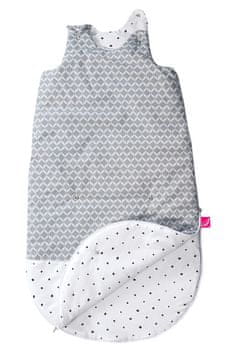 Motherhood Spalna vreča 2v1 Zip-a-Round Grey Classics 3-18 m 2 tog
