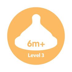 DR.BROWN'S Steklenička za sesanje + široko ustje 6m+, silikonska 2 kosa