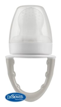 DR.BROWN'S FreshFirsts dudo za hranjenje sive barve, 4m+