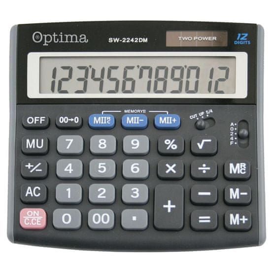 Optima Kalkulator Optima SW-2242DMA