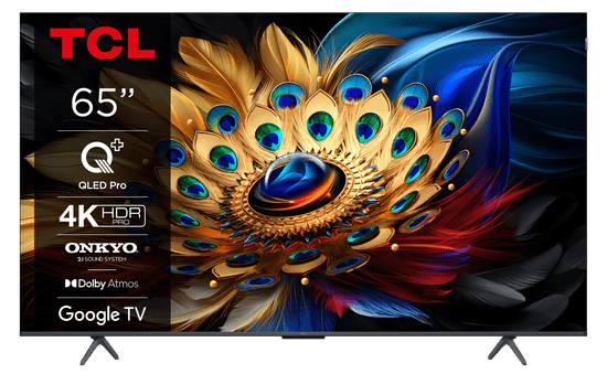 TCL 65C655 4K UHD QLED televizor, Google TV