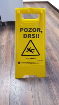 Westcott Tabla opozorilna pozor drsi zložljiva p-10007