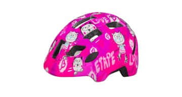 Etape Etape Kitty 2.0 otroška kolesarska čelada roza XS-S