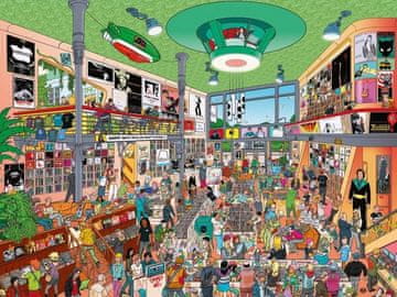 Heye Sestavljanka Glasbena trgovina 1500 kosov