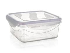 Banquet Hermetični kozarec LARA square 1,2l plastika