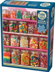 Cobble Hill Puzzle Candy Shelf 500 kosov