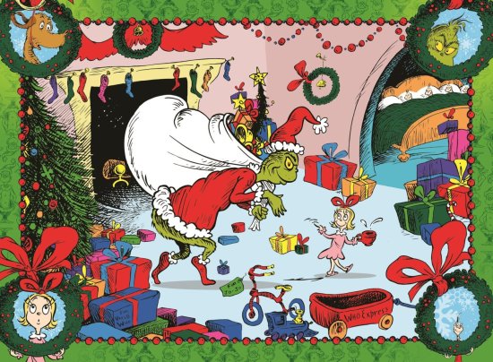 Ravensburger Grinch Puzzle XXL 100 kosov