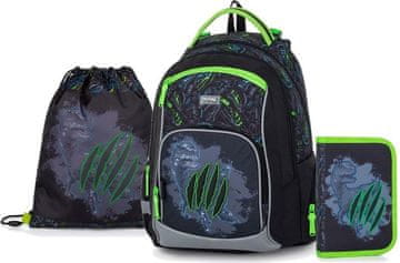 OXYBAG Šolski set 3 kosi OXY GO Dino
