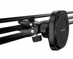 SWISSTEN magnetni ventilatorski nosilec autamagstick compact z brezžičnim polnjenjem 15w/7,5w (združljiv z magsafe)