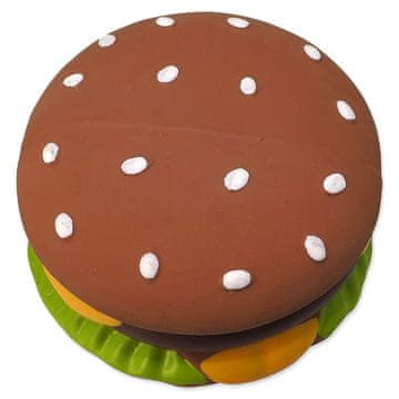 Dog Fantasy Igrača pes Fantasy Latex hamburger z zvokom 8cm