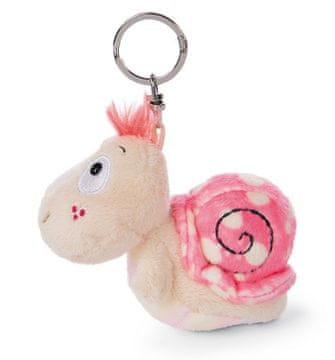 NICI obesek za ključe Polž 10cm, roza