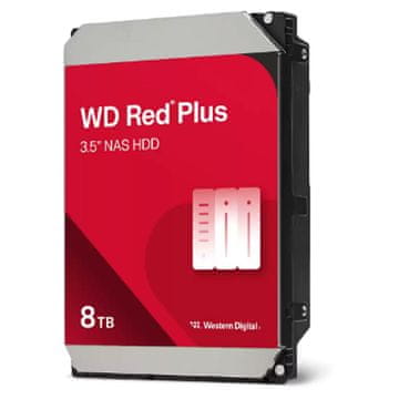 WD Red Plus 8TB 3,5" SATA3 256MB (WD80EFPX) NAS trdi disk