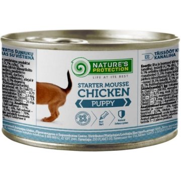 Nature's Protection Dog Cons. Piščanec za mladiče 200 g
