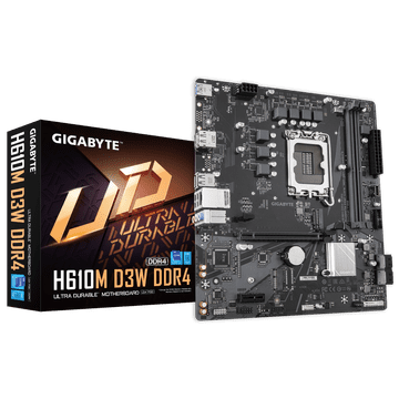 Gigabyte H610M D3W osnovna plošča (H610M K DDR4)