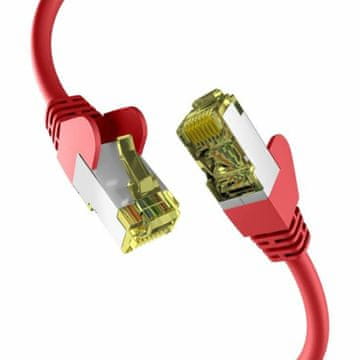 EFB patch SFTP CAT.6A PIMF 0,25m rdeč