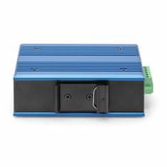 Digitus pretvornik FO-UTP PoE 10/100/1000 SFP prazen industrijski DIN