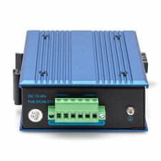 Digitus pretvornik FO-UTP PoE 10/100/1000 SFP prazen industrijski DIN