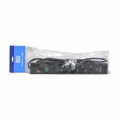 Bachmann razdelilec rack 5x220V Connect Line 2x USB A 2m