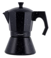 MAESTRO Kavna naprava za 6 skodelic MR-1667-6 MAESTRO, moka posoda iz aluminija, enostavna za uporabo, primerna za vse vrste kuhalnih površin.