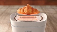 Philips Pekač za kruh Philips HD2640/10, 2 rezini, 830 W, bele barve, z večfunkcijskim nadzorom in odstranljivo posodo za drobtine
