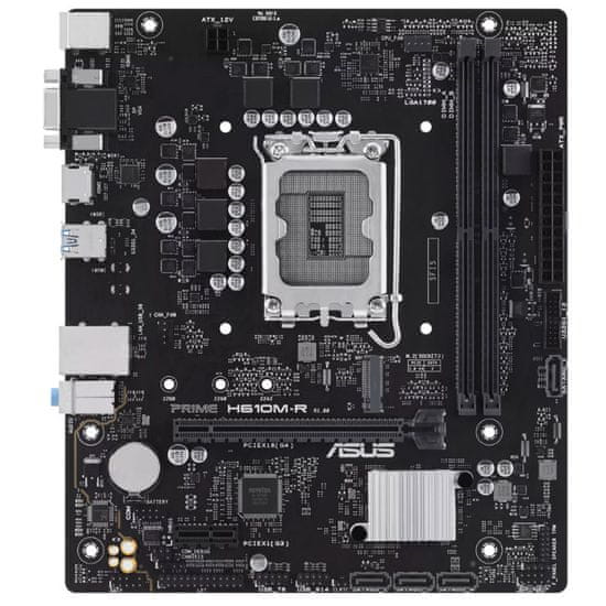 ASUS Prime H610M-R osnovna plošča, LGA1700, DDR5, mATX (90MB1GL0-M0ECY0)