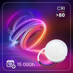 LUMILED 10x LED modul INSERT MR16 dimmable 7W = 60W 670lm 6500K Hladno bela 120°