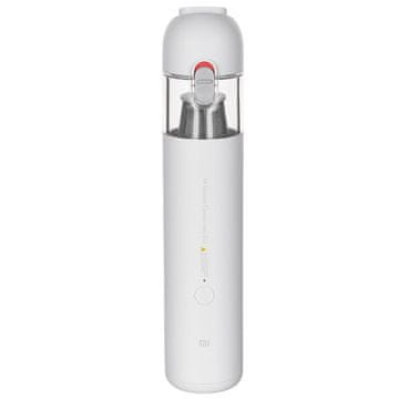 Xiaomi Xiaomi MI Mini brezžični sesalnik - ročni sesalnik z močjo 6000 Pa, litij-ionska baterija, HEPA filtracija, bele barve.