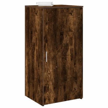 Vidaxl vidaXL Omarica dimljen hrast 50x45x103,5 cm Material na osnovi lesa