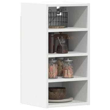 Vidaxl vidaXL Stenska omarica bela 30x29,5x60 cm material na osnovi lesa