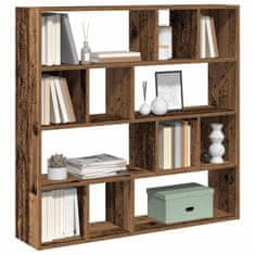 Vidaxl Book Cabinet/Room Divider Old Wood 105x24x102 cm