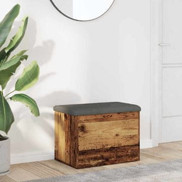 Vidaxl vidaXL Shranjevalna klop star les 62x42x45 cm lepljen les