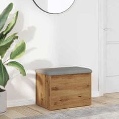 Vidaxl klop za shranjevanje Artisan Oak 62x42x45 cm inženirski les