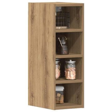 Vidaxl vidaXL Stenska omarica Artisan hrast 20x29,5x60 cm