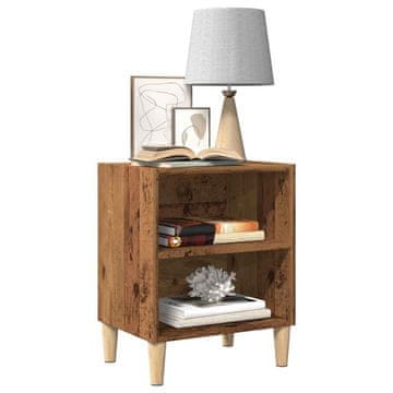 Vidaxl vidaXL Nočne omarice 2 kosa starinski les 40x30x50 cm
