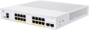Cisco CBS350 Upravljani 16-portni GE, PoE, 2x1G SFP - REFRESH