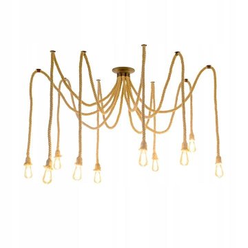 Toolight Lampa Spider Rope 10