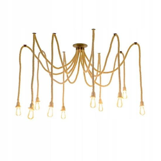 Toolight Lampa Spider Rope 10